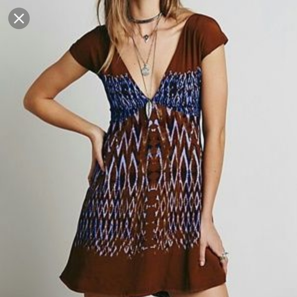 COPY - Free People Theodora Babydoll Dress M